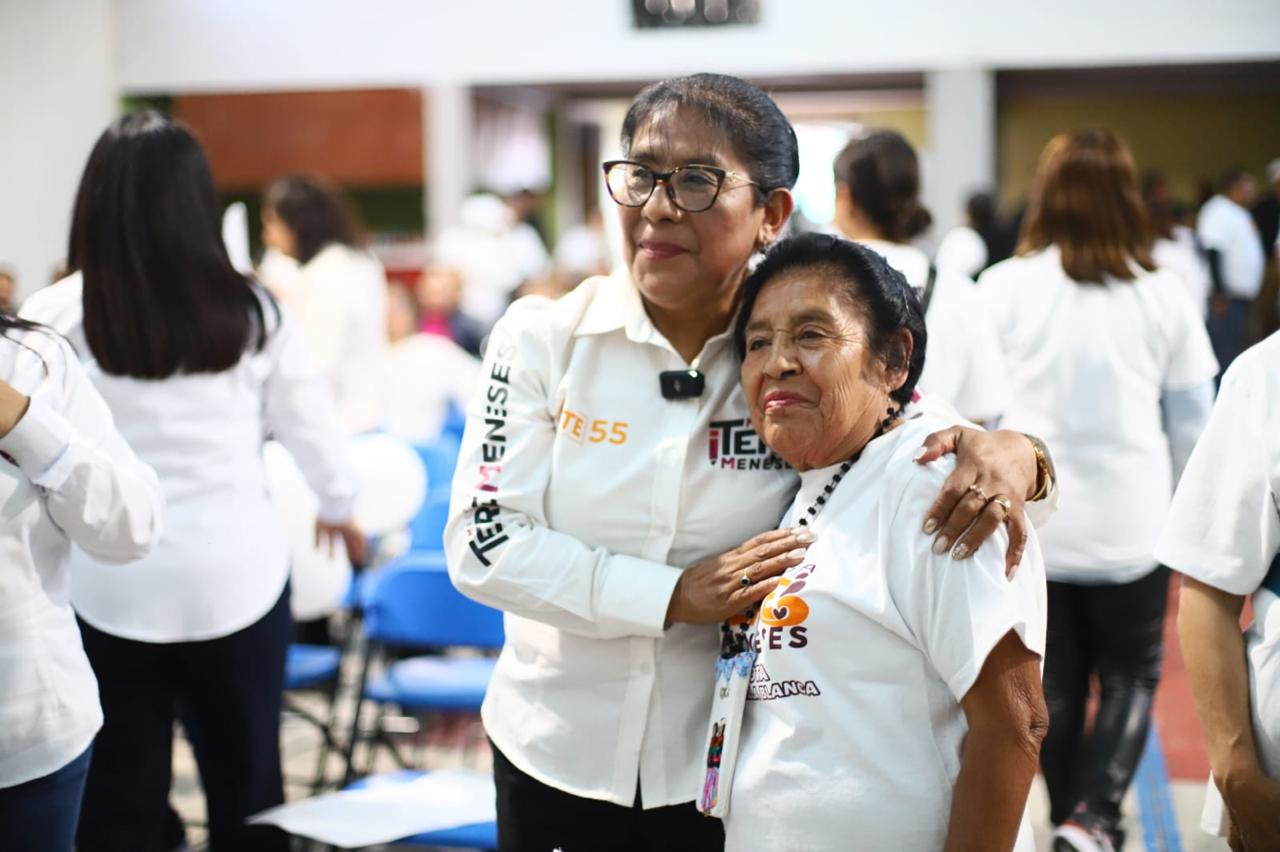 No están solos, juntos vamos a escribir una nueva historia: Tere Meneses